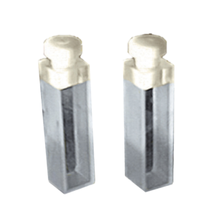 Matched Pair 10 mm P/L Quartz cuvettes