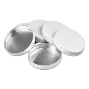 32 mm Aluminium Cups Straight Wall For Pelletizing, 1000 Pcs Total