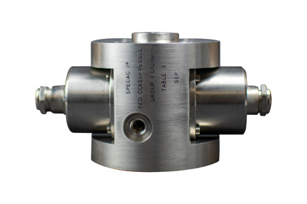 A spectroscopy process flow cell for PAT installations
