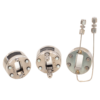 Heatable transmission cells & flow cells