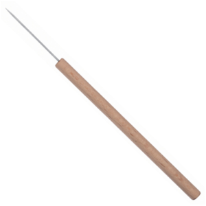 Stainless Steel Sample Needle with Wooden Handle