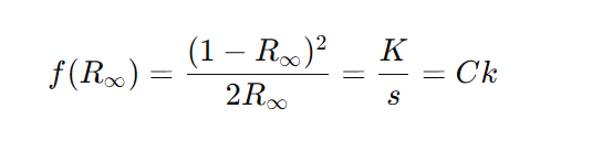 Kubelka–Munk equation