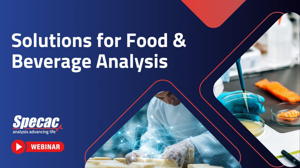 This 30-minute webinar focuses on the use of FTIR spectroscopy for food and beverage analysis, addressing practical challenges from raw materials through processing, packaging, and quality control. It outlines why FTIR is widely used to assess product origin, authenticity, safety, and compliance, and where analytical testing is most effective within the farm-to-fork process.